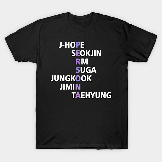 BTS Persona T-Shirt by hallyupunch